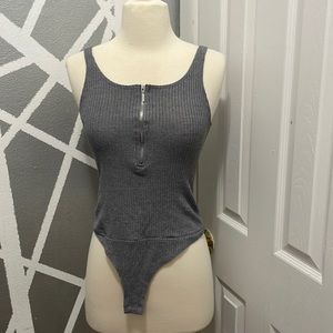 Grey Leotard
